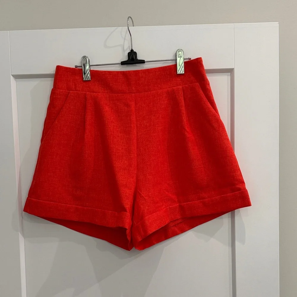 VICI High-Waist Tailored Women's Shorts - Picture 1 of 4